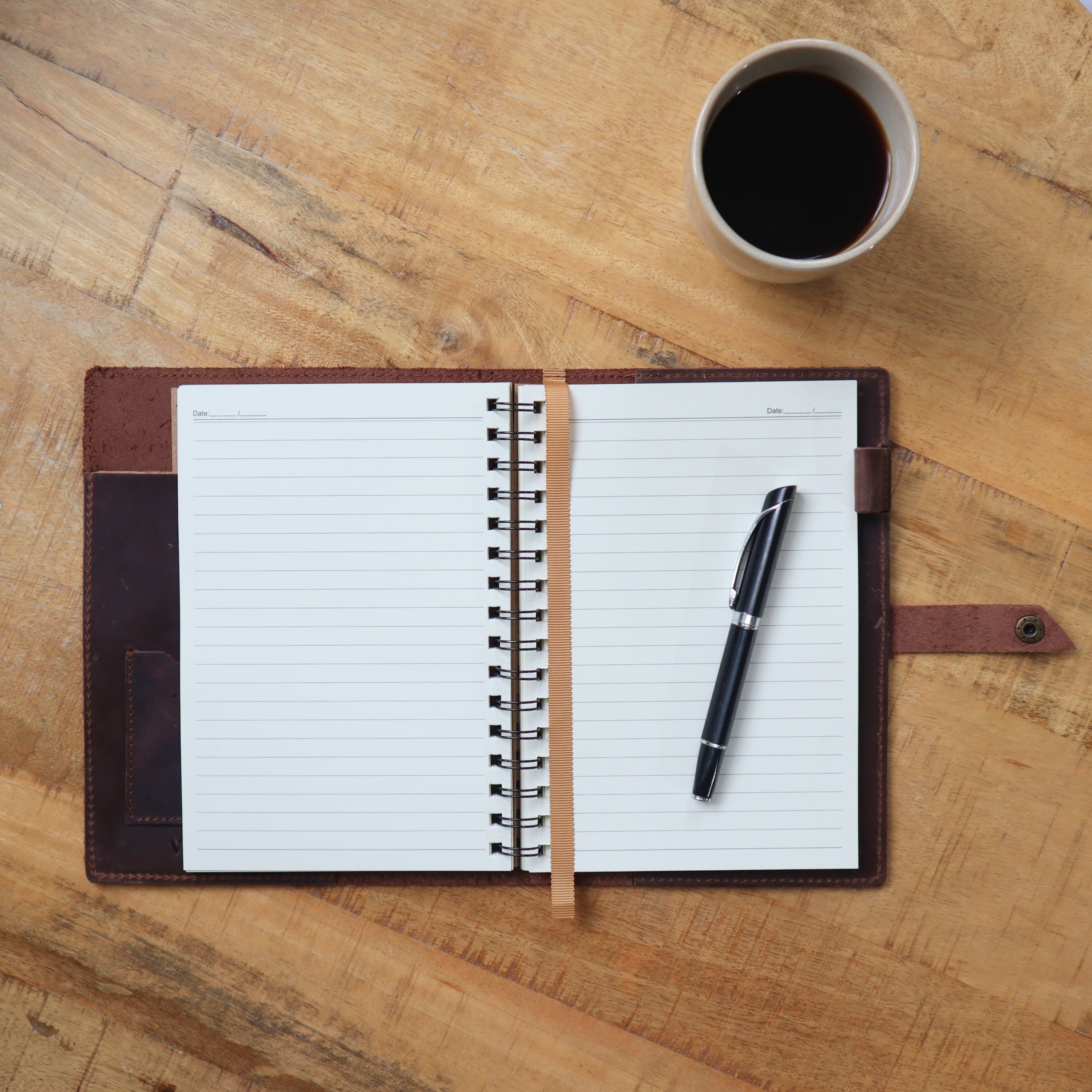 MUNGO - A5 leren notitieboek