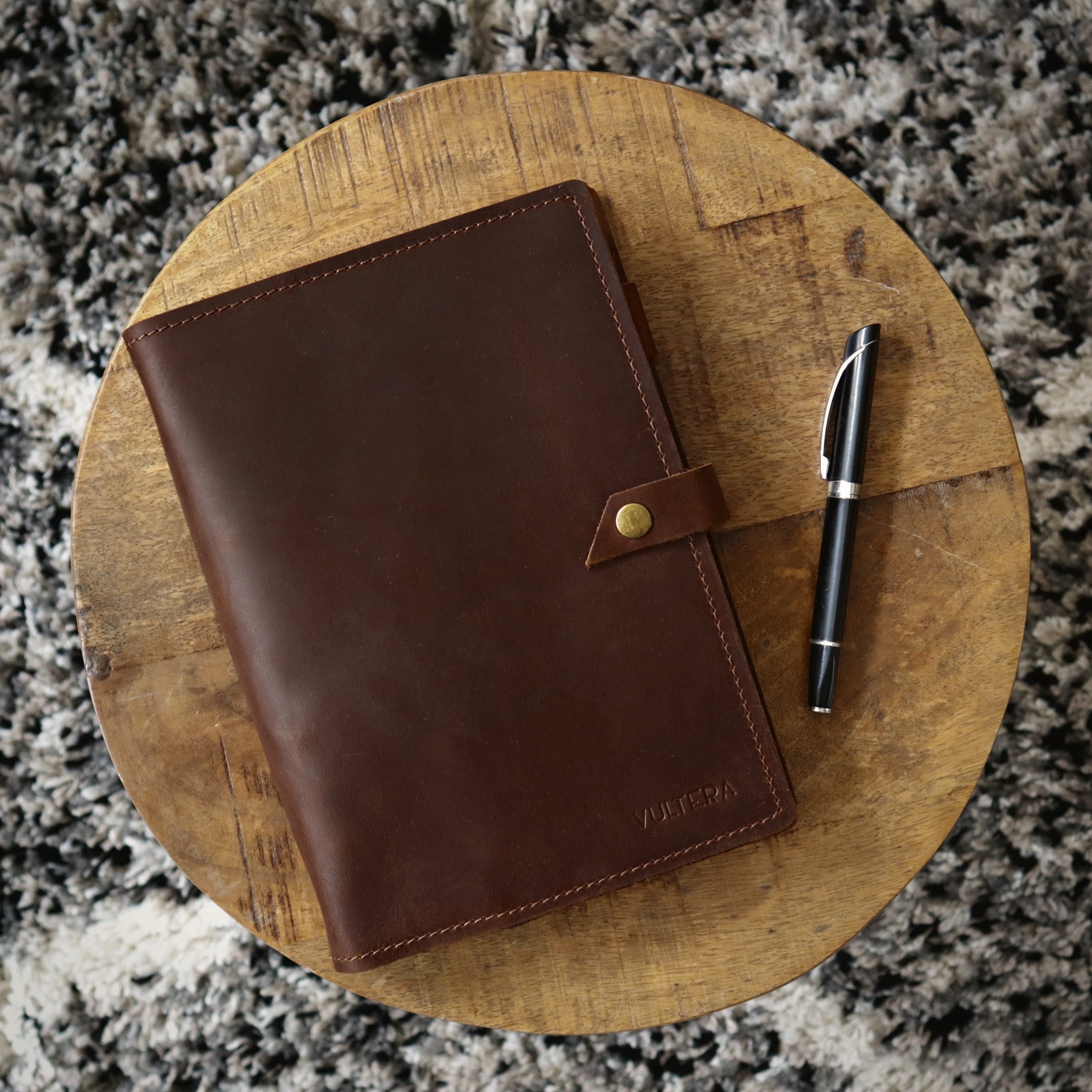 ROALD - A5 leren notitieboek