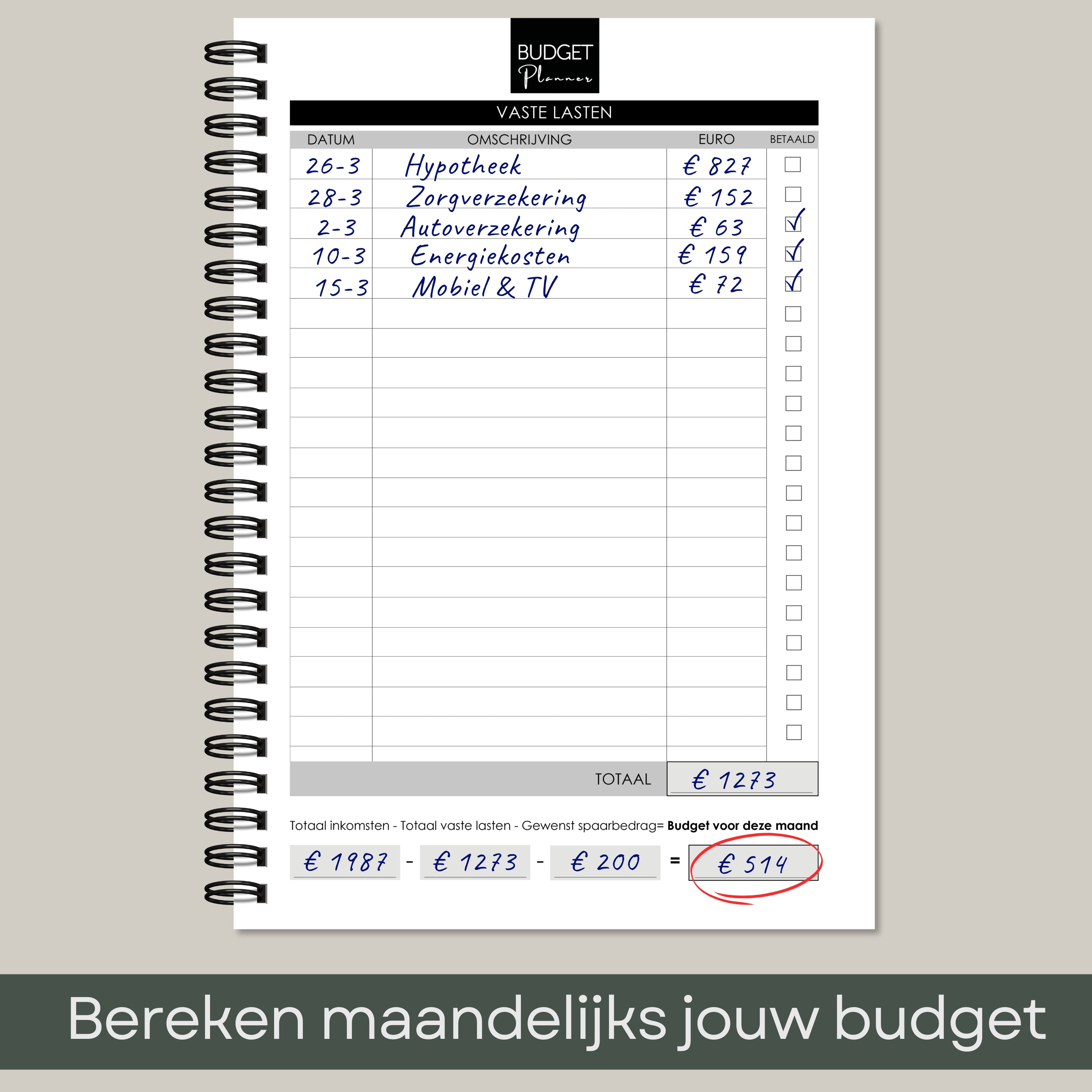 Budgetplaner