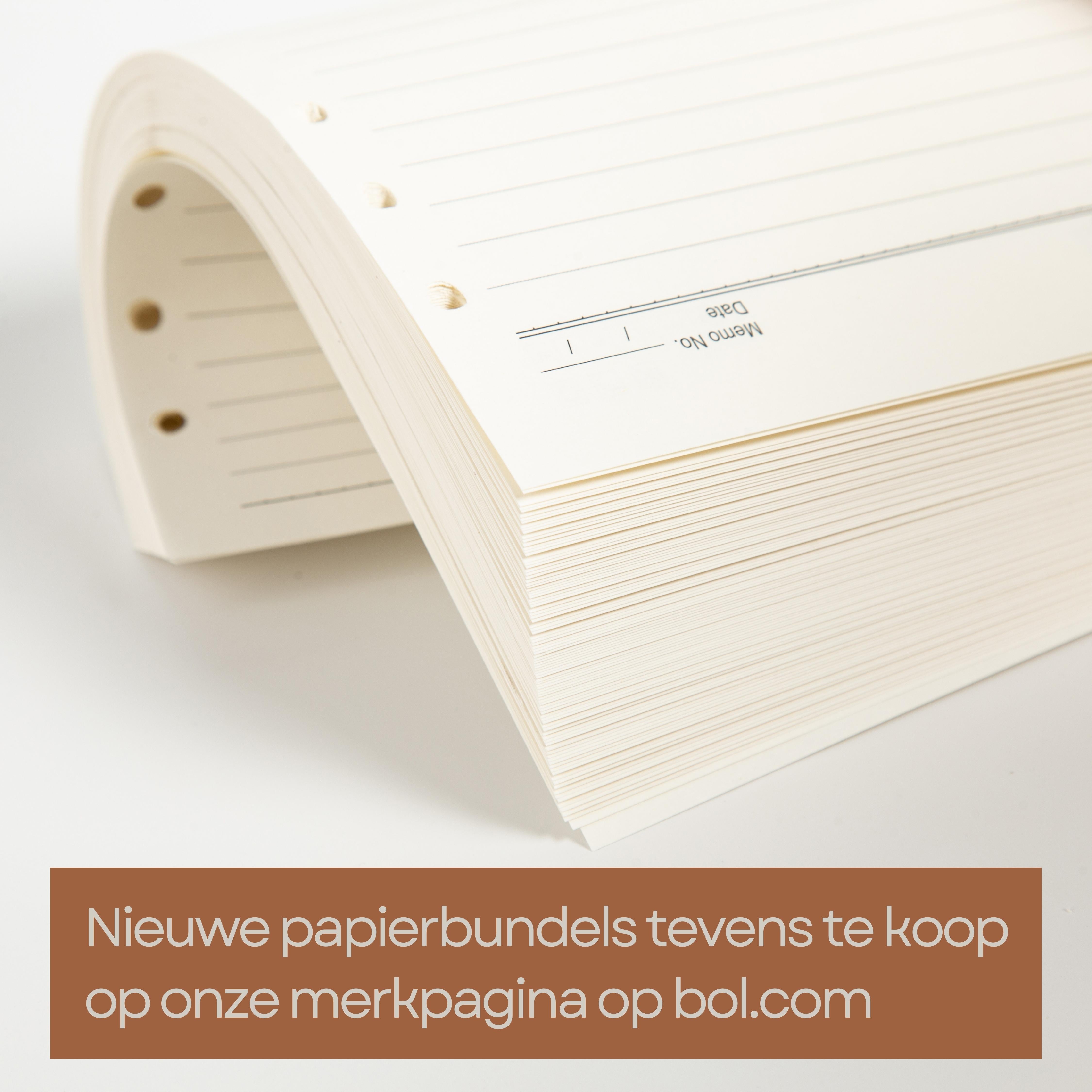 ROALD - A5 leren notitieboek