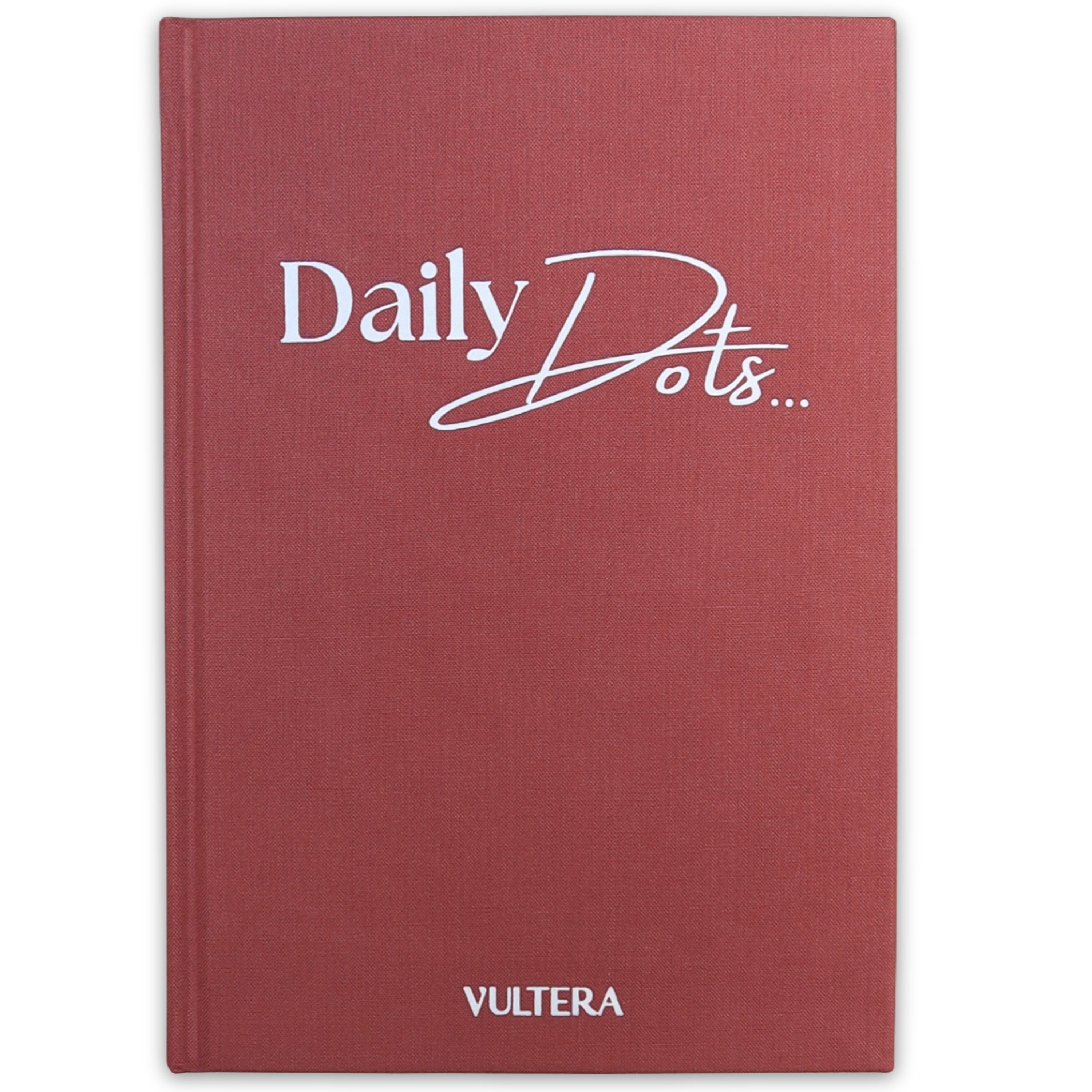 Vultera Daily Dots – Bullet Journal – Tagebuch – A5 – Altrosa