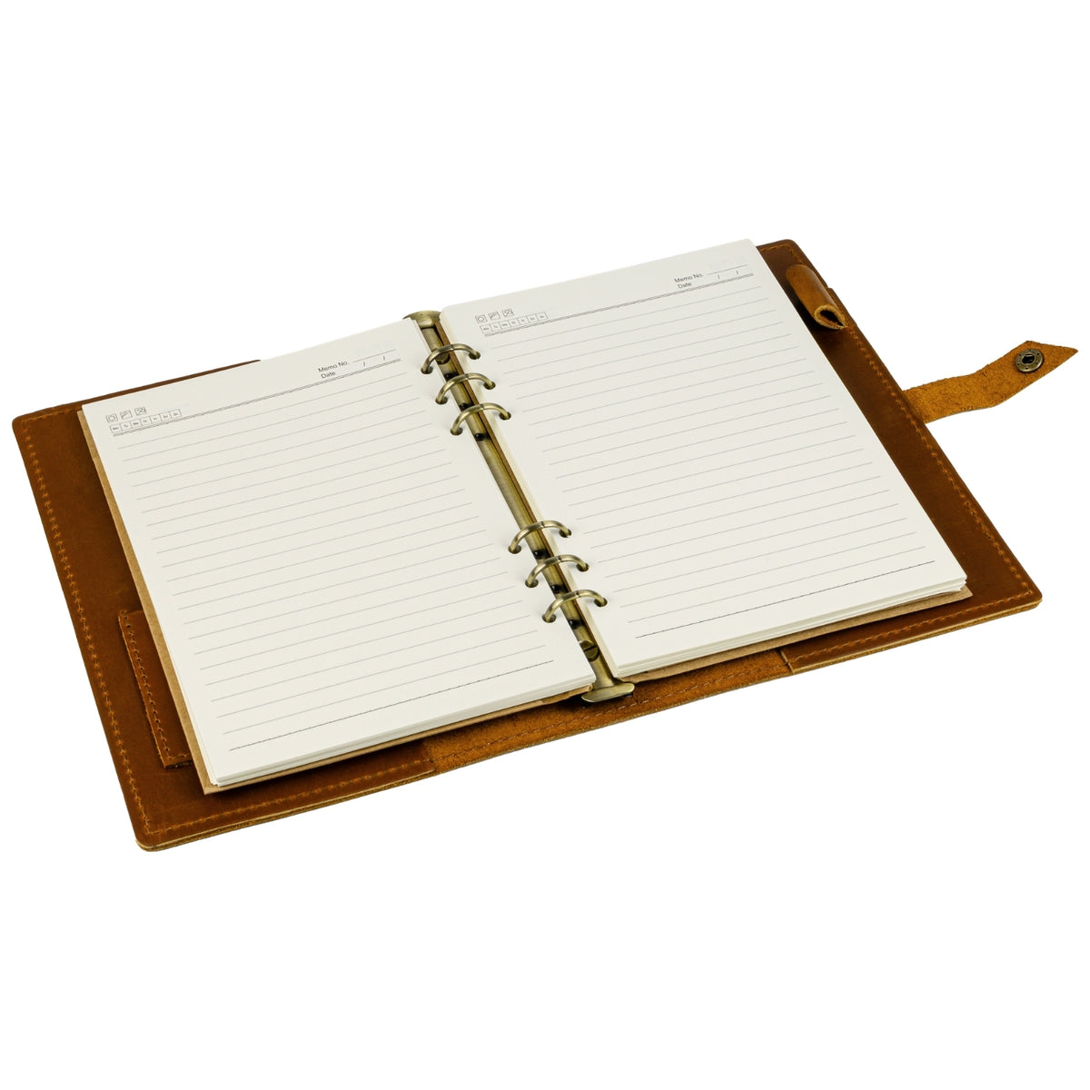 ROALD - A5 leren notitieboek