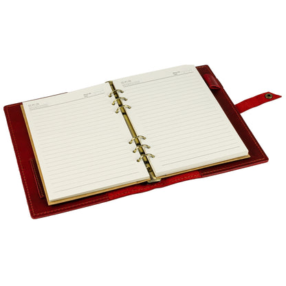 ROALD - A5 leren notitieboek - Gepersonaliseerd