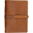 MARCO - Leren notitieboek - A5 - Cognac