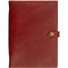 ROALD - A5 leren notitieboek - Rood