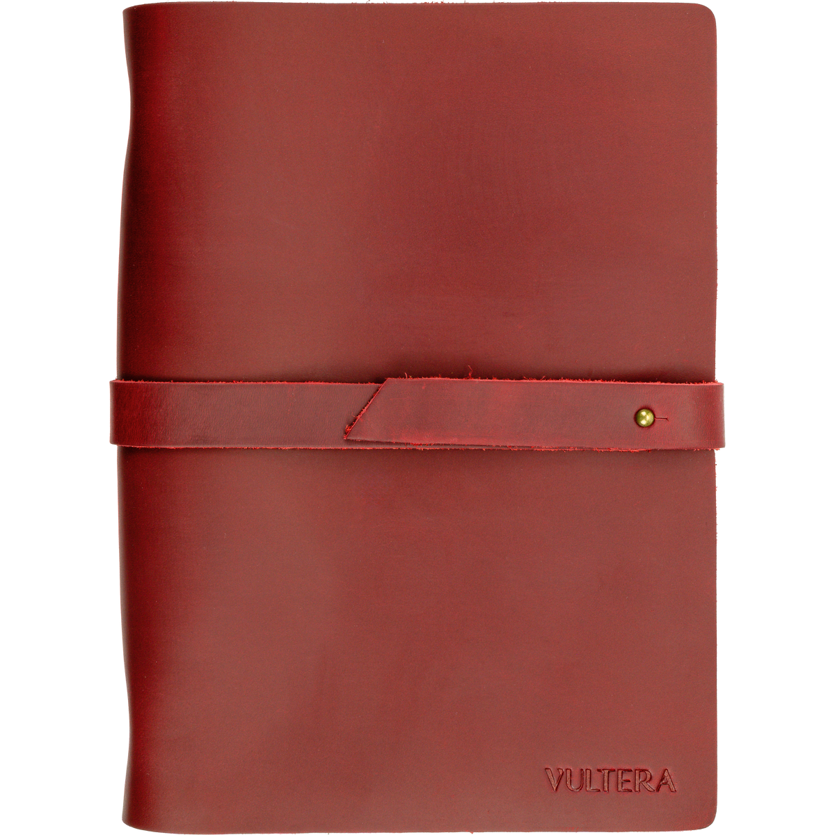 MARCO - Leren notitieboek - A5 - Rood