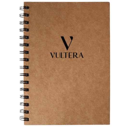 Schrijfblok papier hervulling - A5 - spiraal - gelinieerd - voor notitieboek Mungo