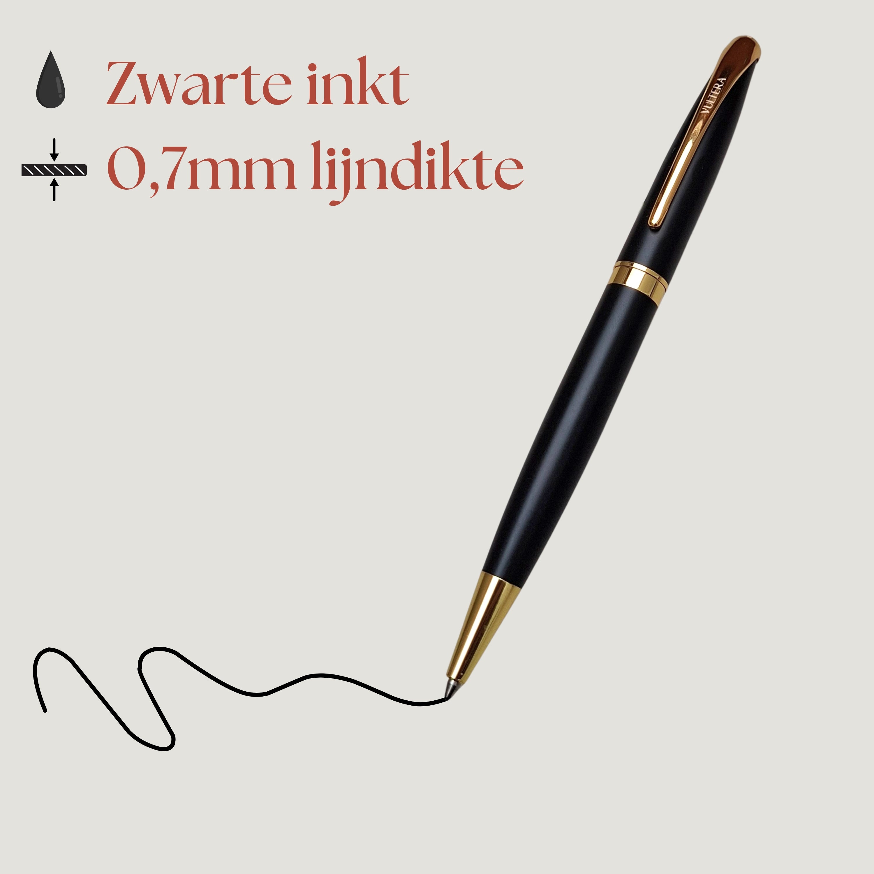 Balpen - zwarte inkt
