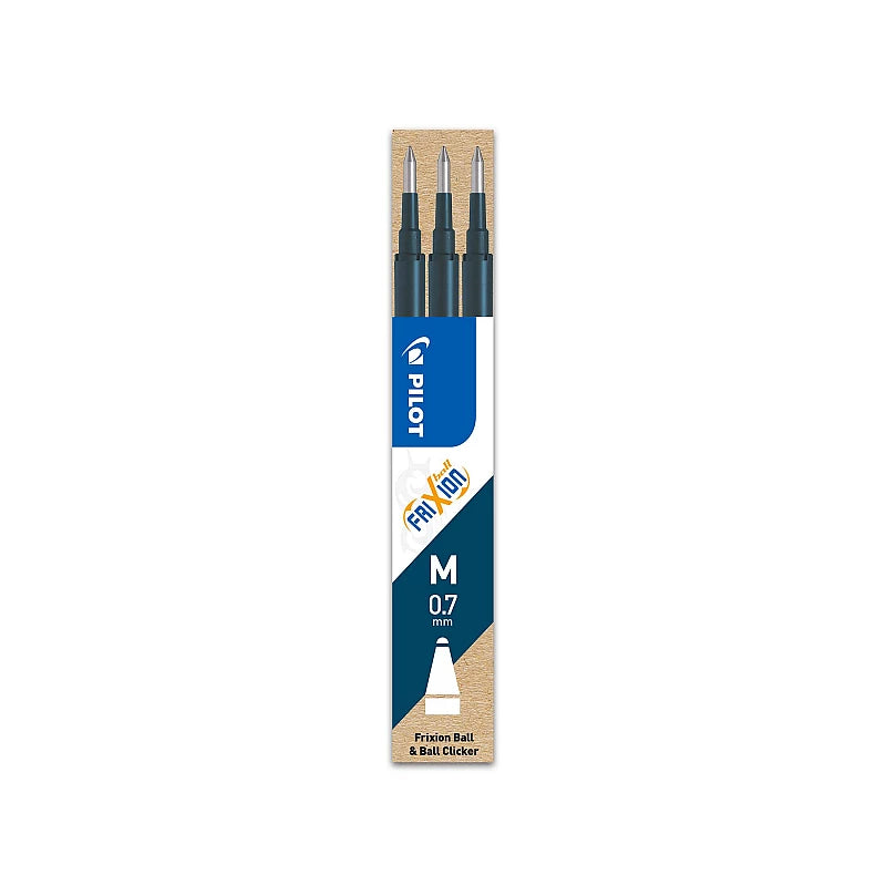 PILOT Frixion pen vullingen set - 3 stuks zwarte inkt