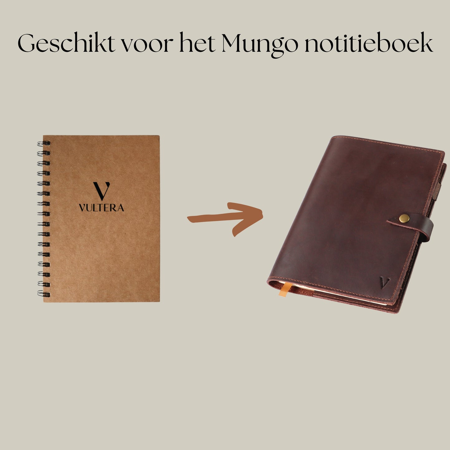 Notepad paper refill - A5 - spiral - lined - for Mungo notebook