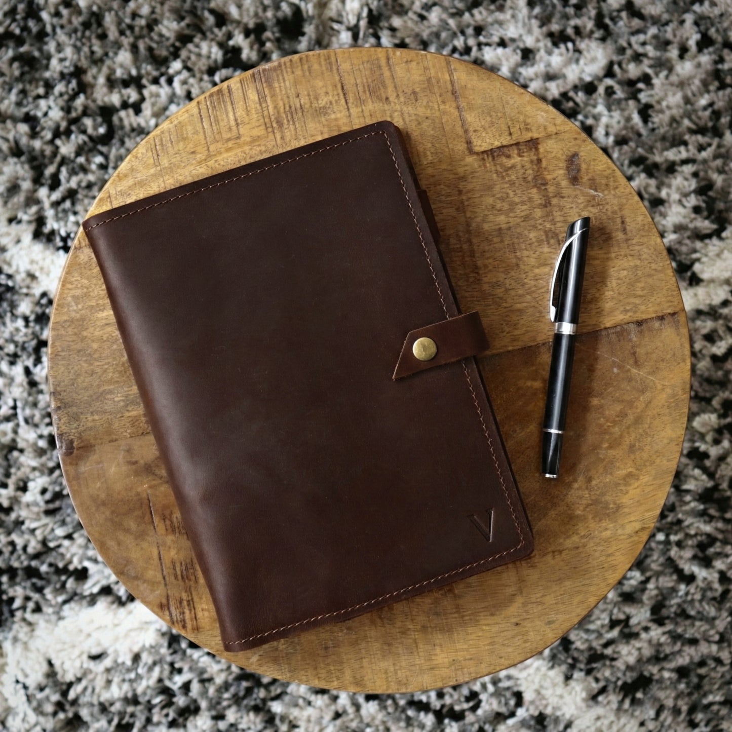 ROALD - A5 leren notitieboek