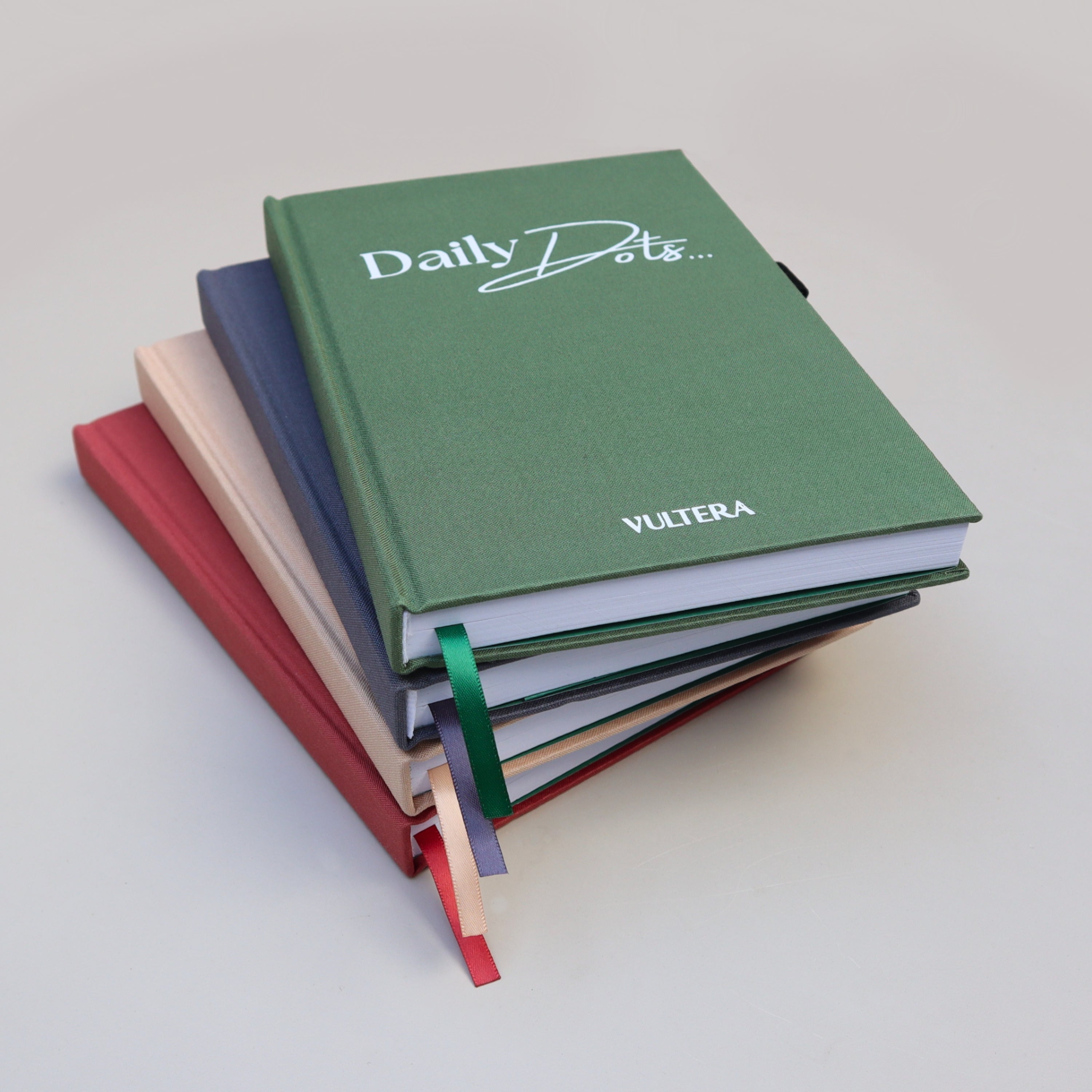 Vultera Daily Dots - Bullet Journal - Dagboek - A5 - Champagne