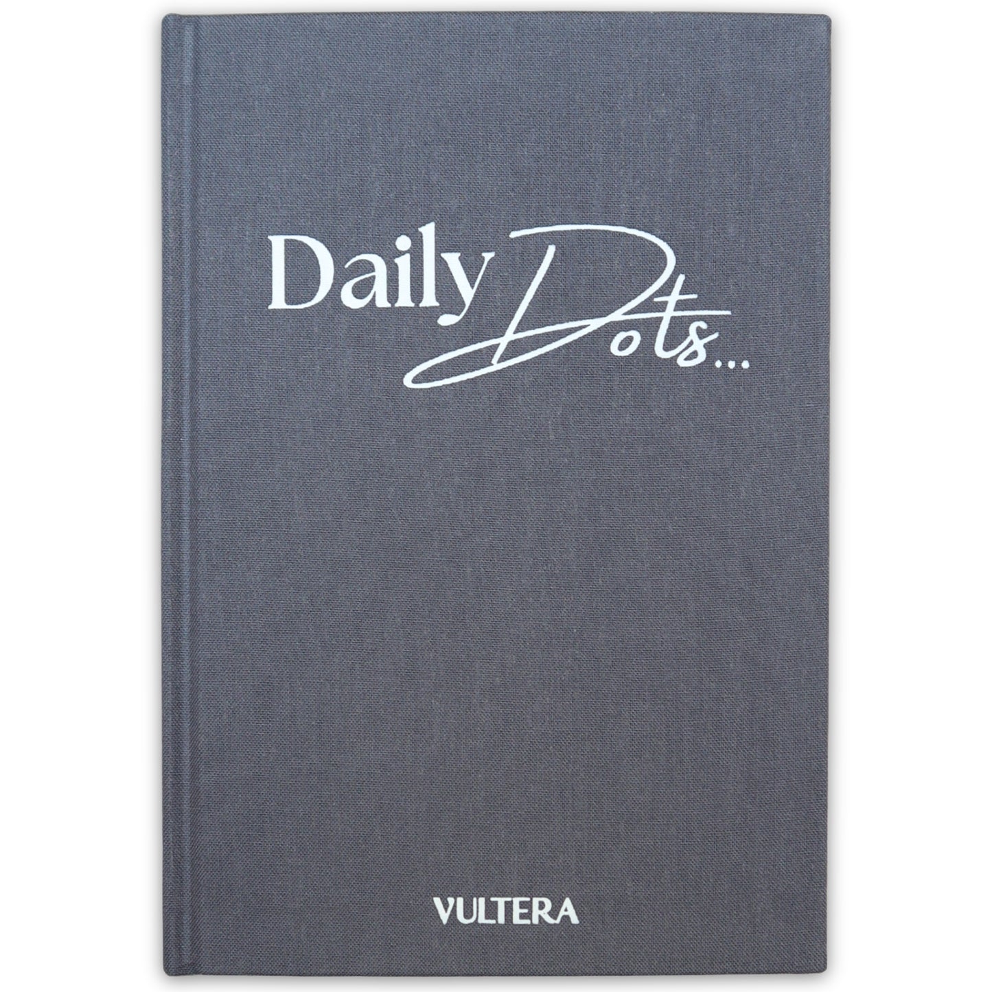 Vultera Daily Dots - Bullet Journal - Dagboek - A5 - Blauwgrijs