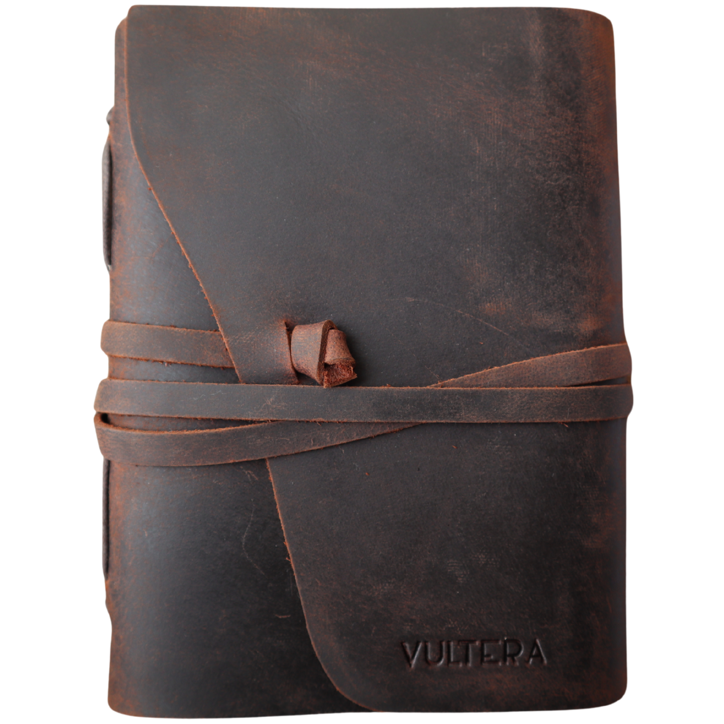 VINTAGE - B6 leren notitieboek