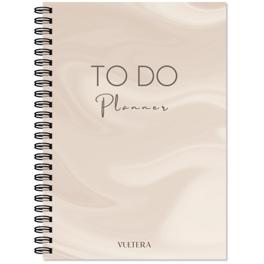 To Do Planner - Cream Velvet