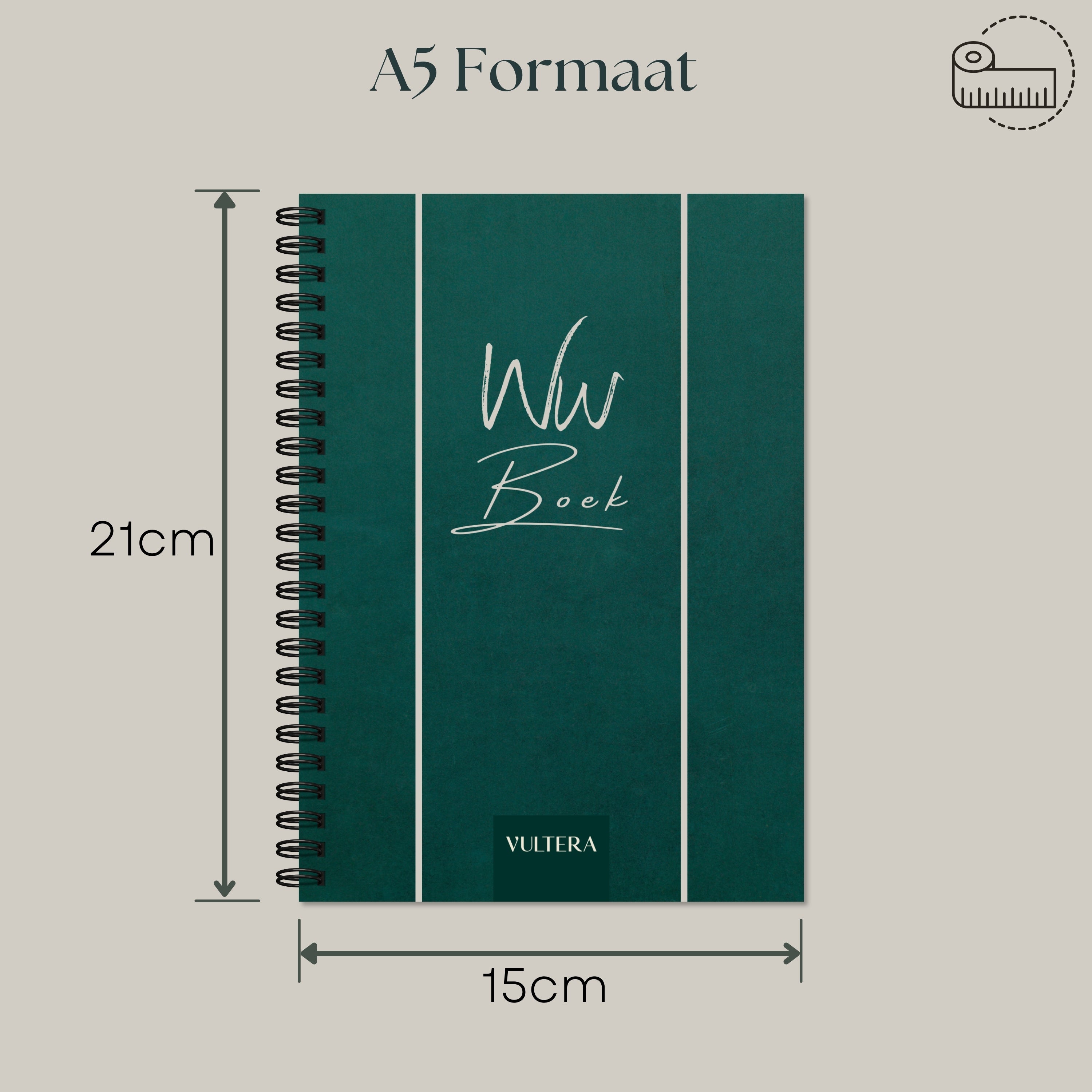 Wachtwoordenboek A5 - Wachtwoordenboekje - Password Organizer