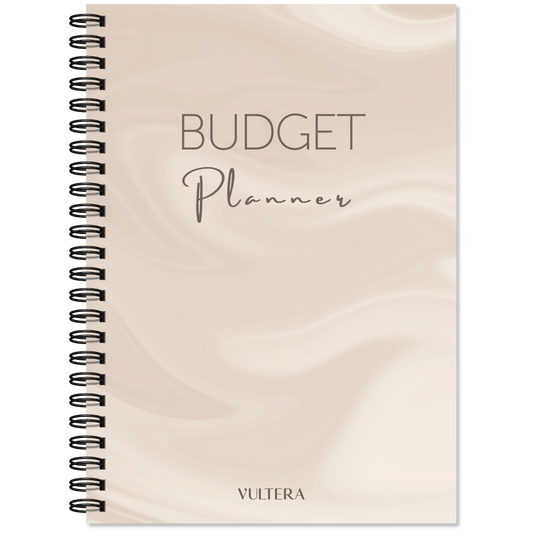 Budget planner - Cream Velvet