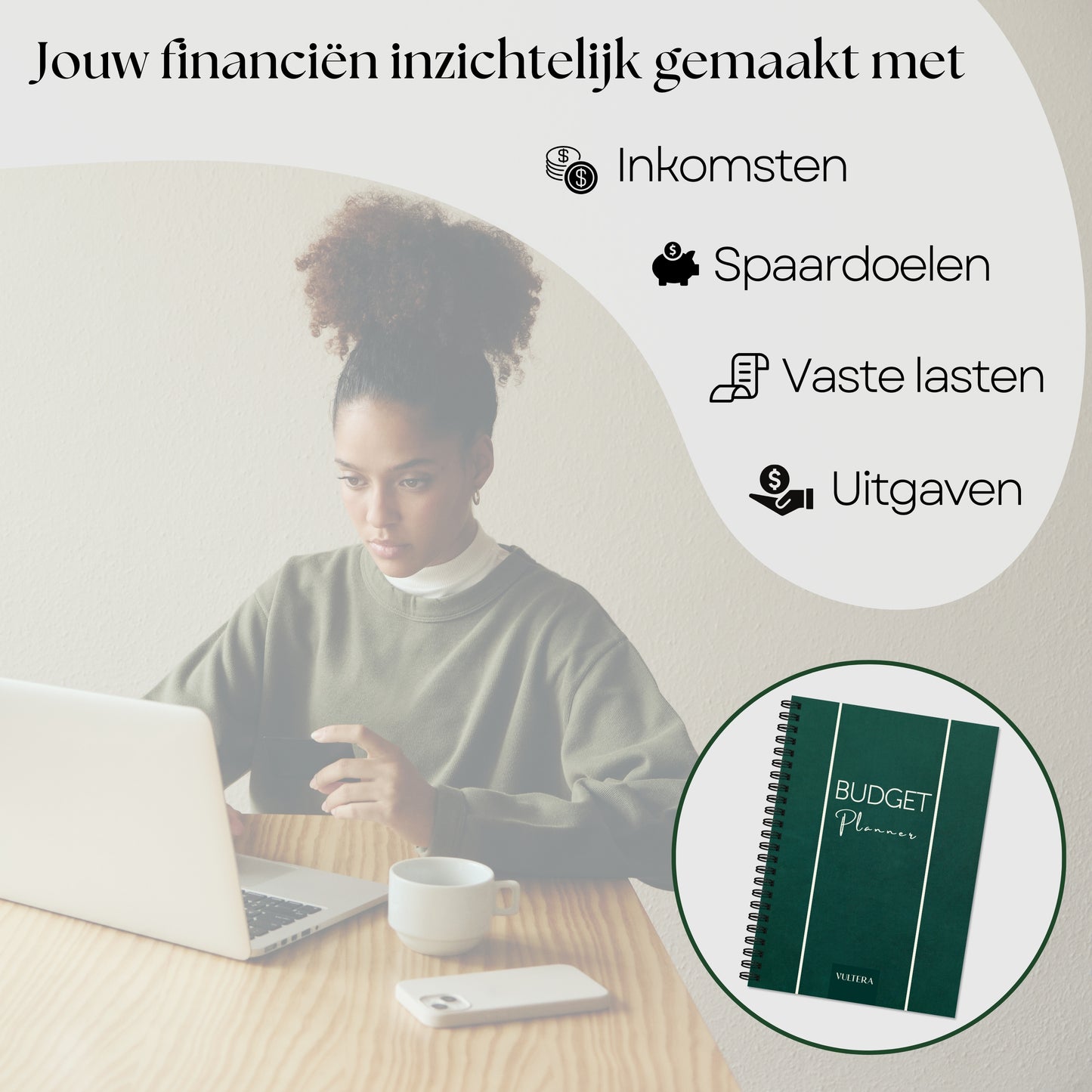 Budget planner - Classic Green