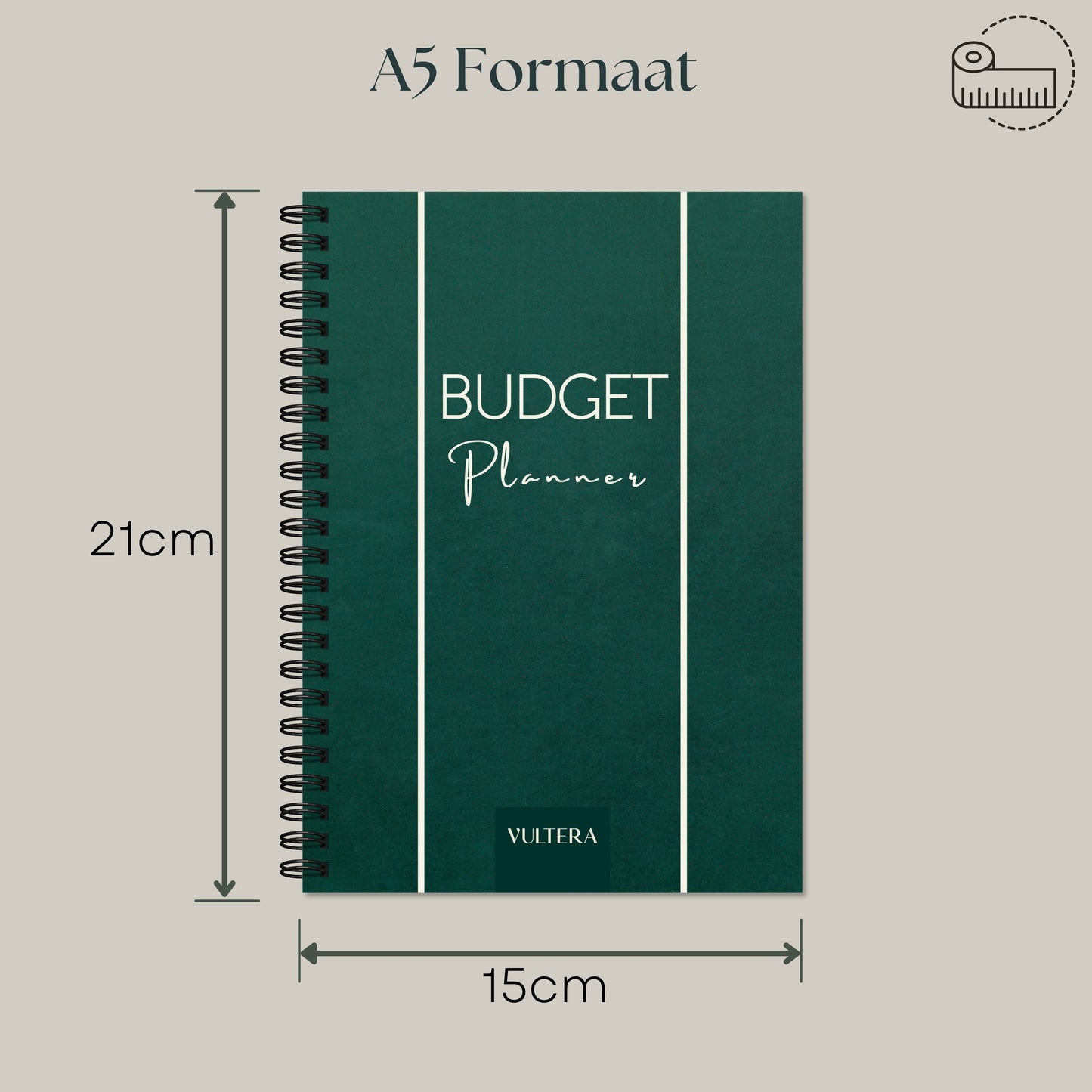 Budget planner - Classic Green