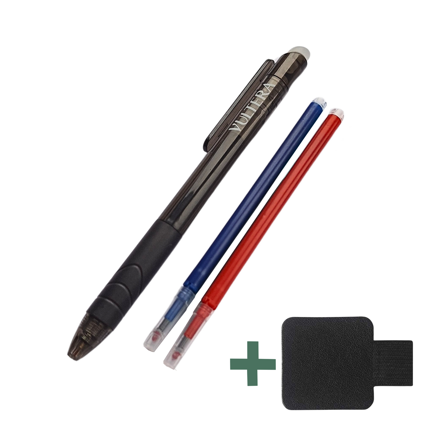 Vultera uitwisbare pen - 3 vullingen en kleuren - Voor uitwisbaar notitieboek