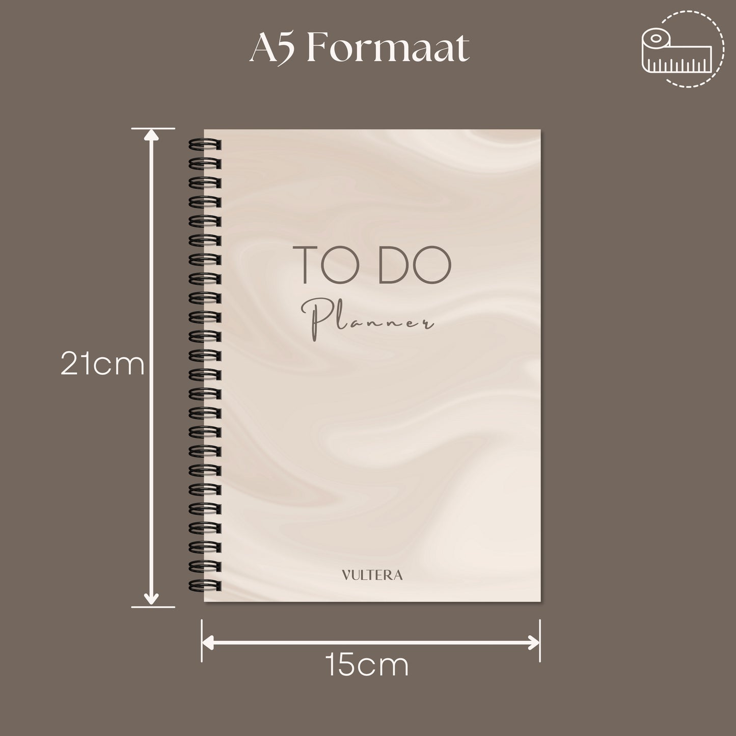 To Do Planner - Cream Velvet